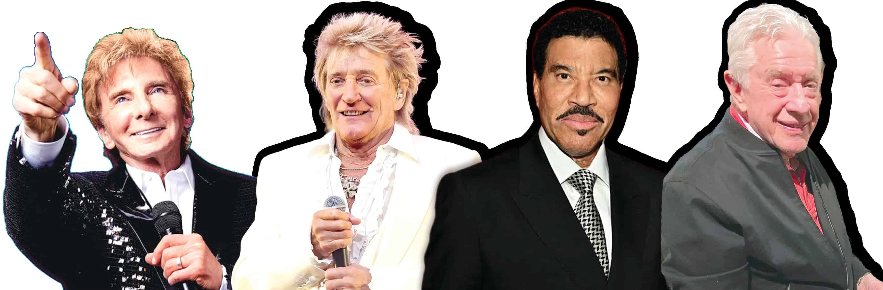 Barry Manilow, Rod Stewart, Lionel Richie, Gene Nordan